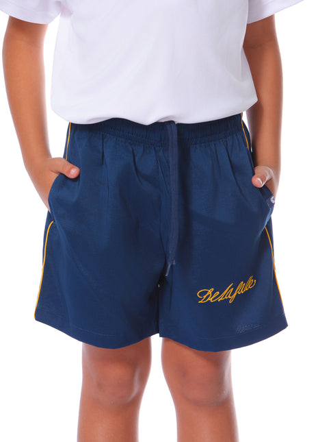 99130 Pantaloneta Bermuda Hombre Educacion Fisica Gimnasia Colegio La Salle Envigado