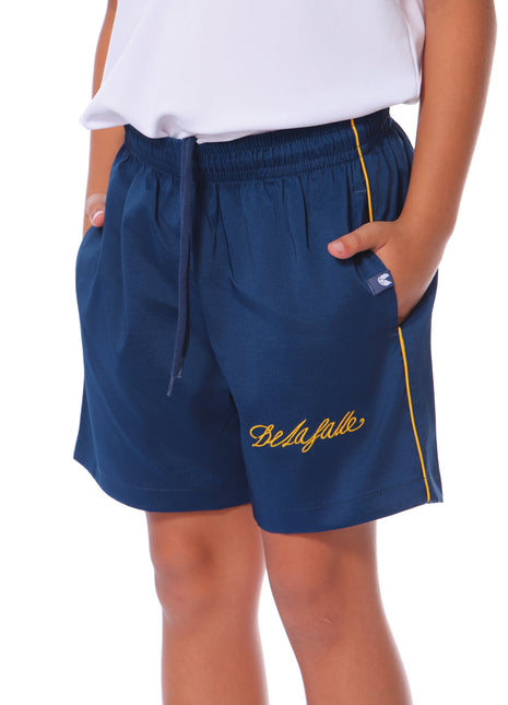 99130 Pantaloneta Bermuda Hombre Educacion Fisica Gimnasia Colegio La Salle Envigado