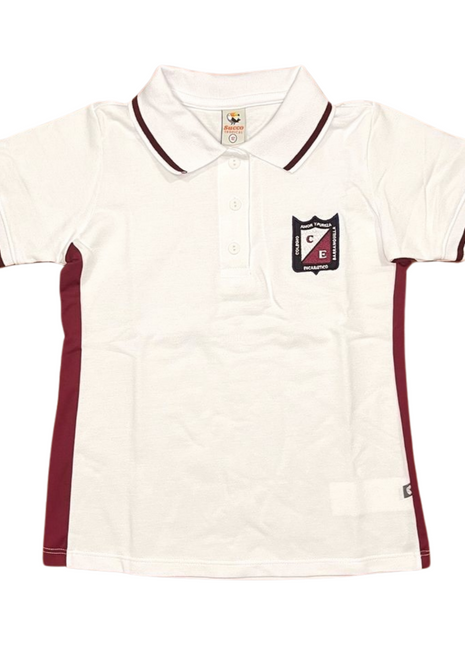 88020 Camiseta Mujer tipo polo educación física deportes - Colegio Eucarístico