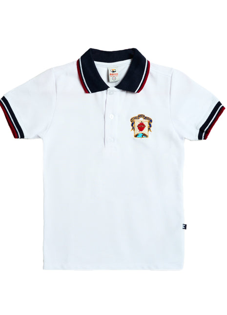 81020	Camiseta Diario unisex Tipo Polo - Colegio Corazonista