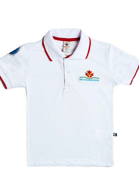 91022 Camiseta Diario tipo polo unisex The Canadian School Colegio Canadiense