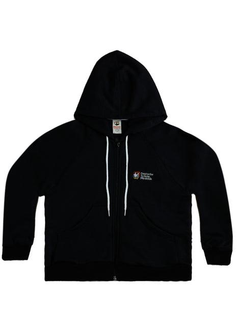 86062 Chaqueta Hoodie Unisex con cierre Deutsche Schule Medellín Colegio Alemán